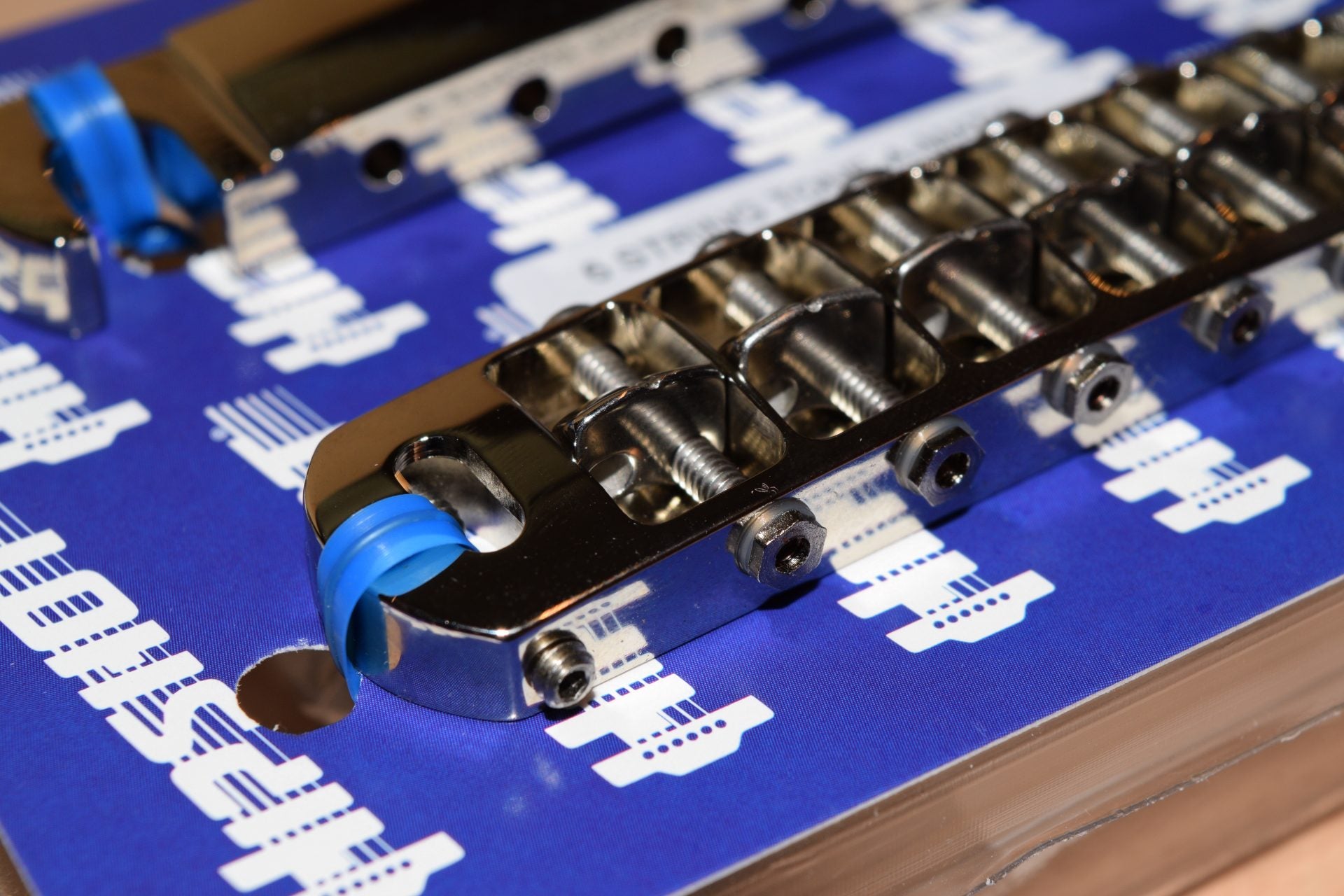 Hipshot Tone-A-Matic's Intonation Screws and Saddles